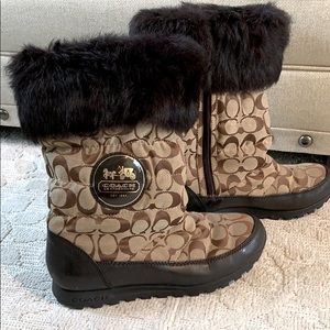 Coach Rain/Snow Boots